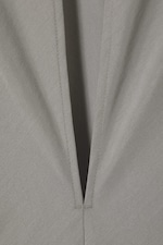 Grau - Langes ärmelloses Kleid Hanna - 2