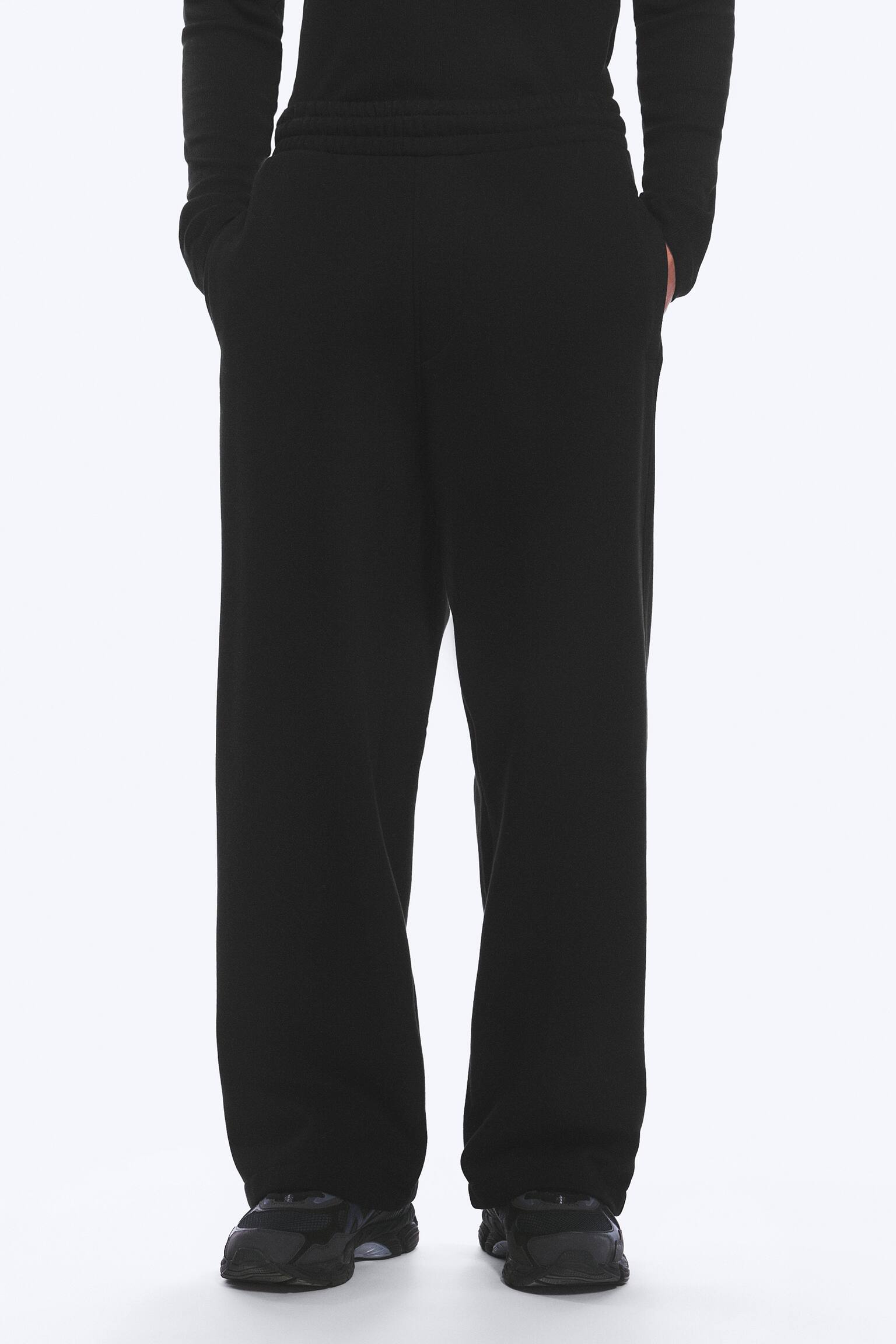 Pantalon de jogging ample - Noir/Gris clair - 4