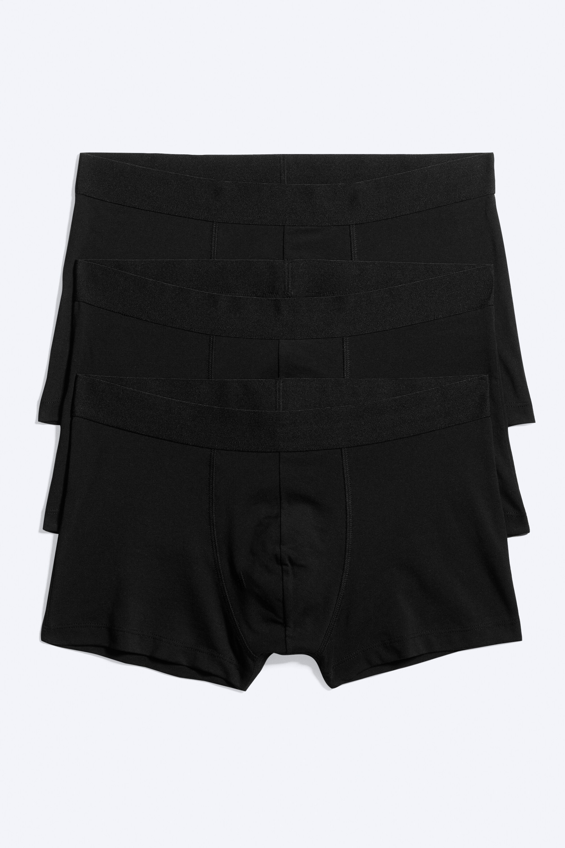 Noir - 3-pack Boxer Trunks