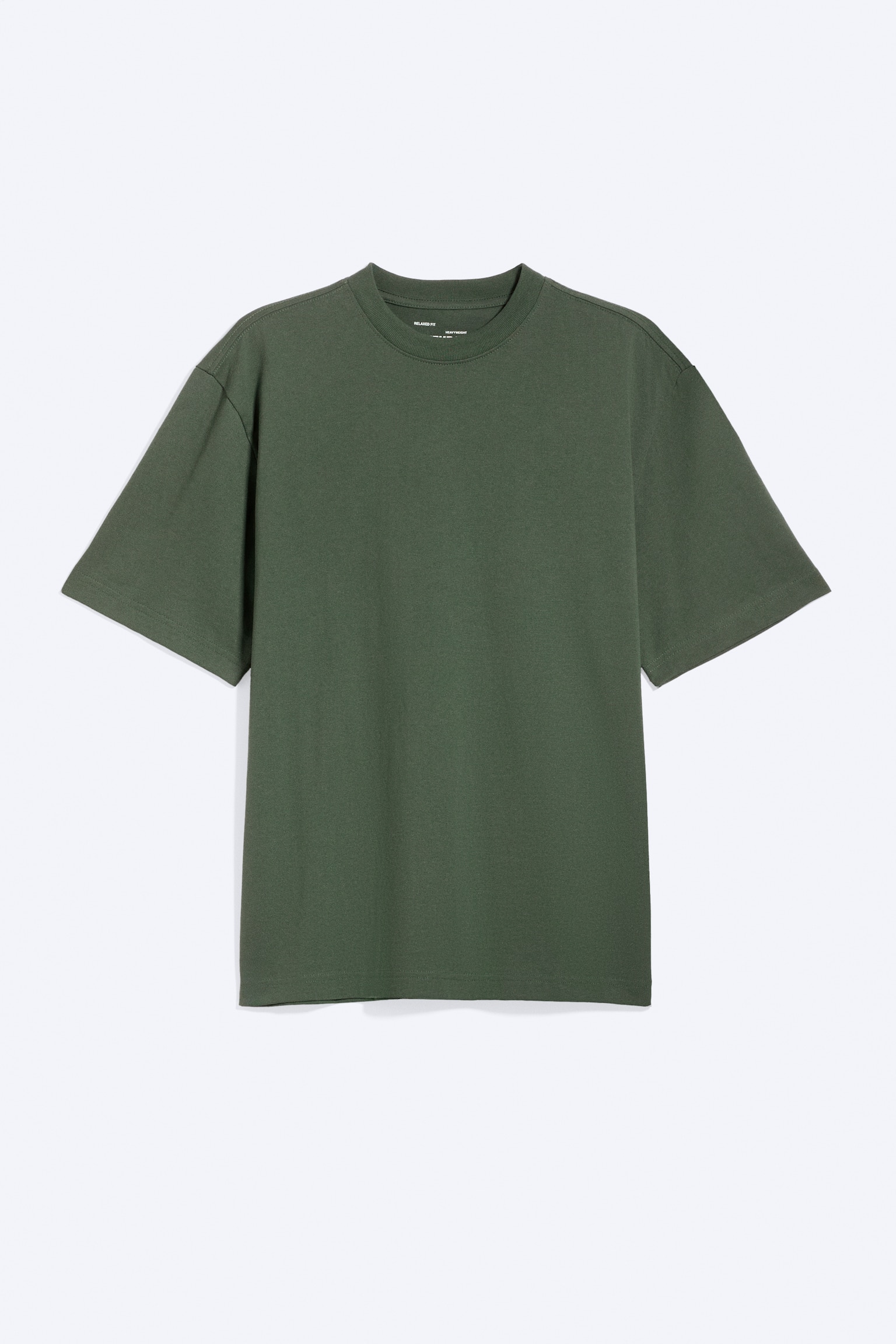 Relaxed T-shirt - Dark Green/Dark Navy Blue/Washed Blue/Black/Bright Blue/White - 2