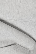 Gråmelerad - Boxig raglan-hoodie - 5