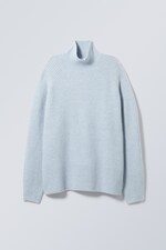 Light Blue - Lainey Turtleneck - 0