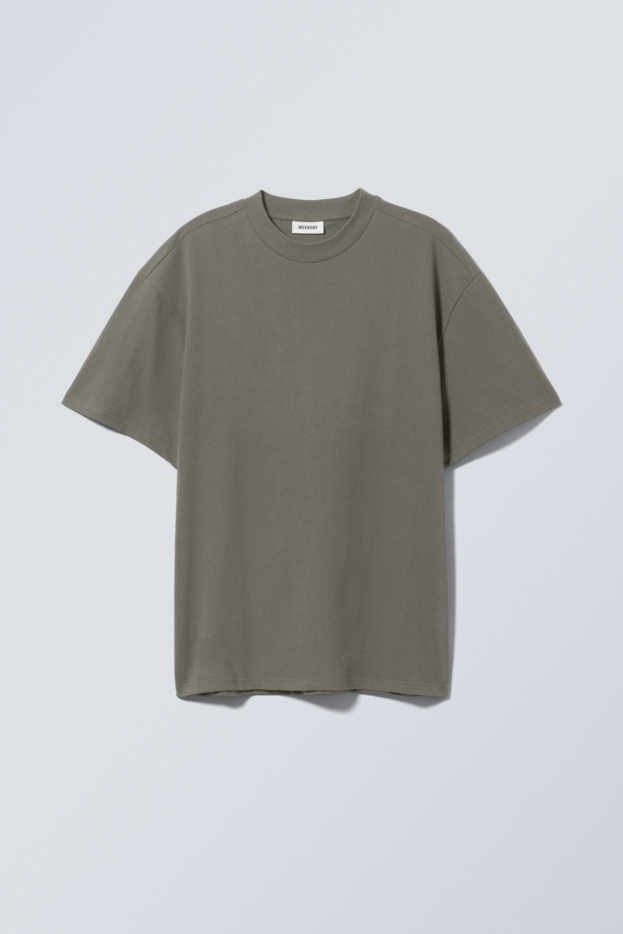 Tiefdunkles Grau - Großartiges Heavyweight-T-Shirt - 3