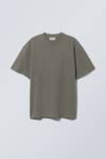Tiefdunkles Grau - Großartiges Heavyweight-T-Shirt - 3