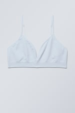 Hellblau - Weicher Triangel-BH Cat - 0