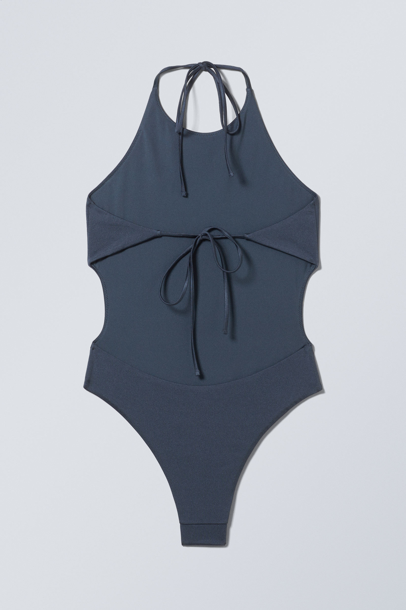open back swimsuit - Black | Weekday EU
