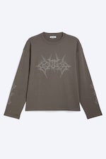 Dark Mole - Imprimé - T-shirt carré graphique à manches longues Great - 4