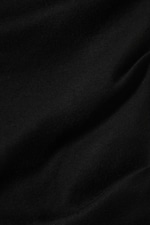 Zwart - Katoenen top met brede schouders - 4