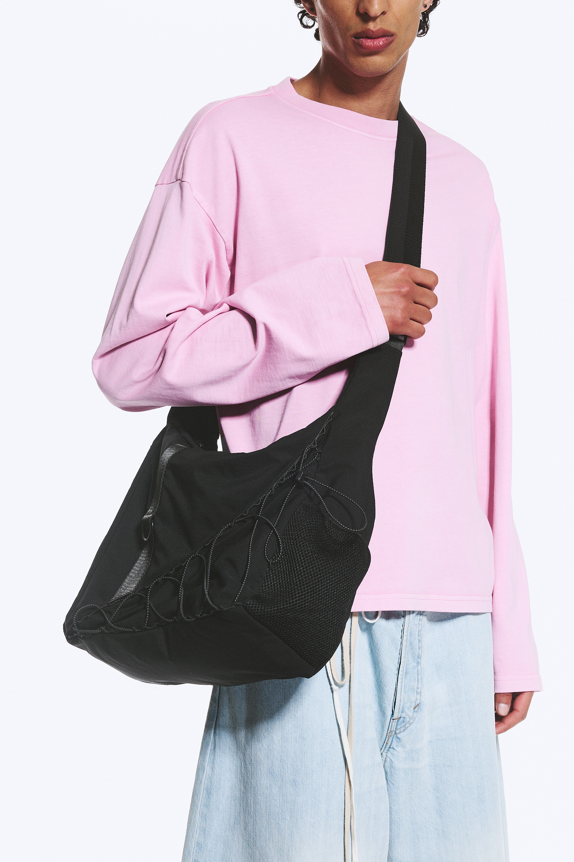 Utility crossbody taske - Sort/Dark Grey