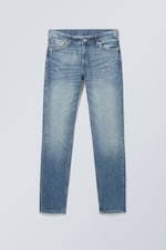 Wellenblau - Sunday Mid Waist Slim Tapered Jeans - 0