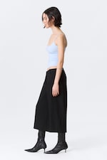 Black - HANNE H CAPRI SUITING TROUSERS - 2