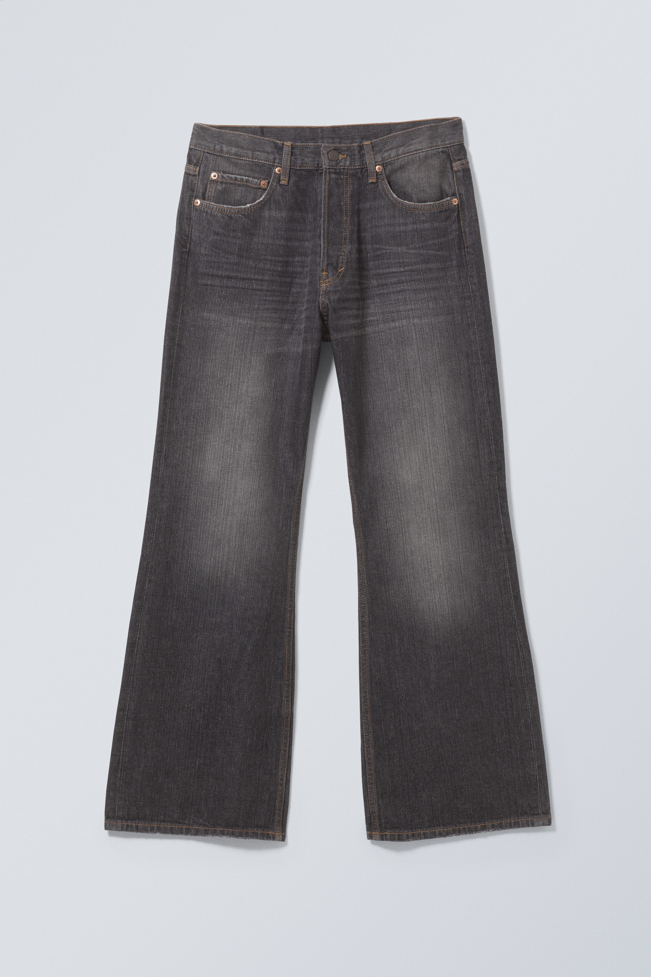 Ash Black – Noir - Jean bootcut ample Time - 1