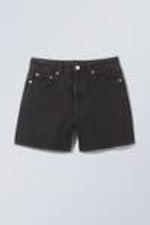 Schwarz - Jeansshorts Eya - 0
