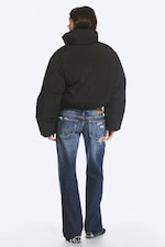 Black - Clean puffer jacket - 4