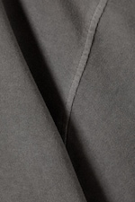 Verwaschenes Schwarz - Oversized T-Shirt aus schwerem Stoff - 1