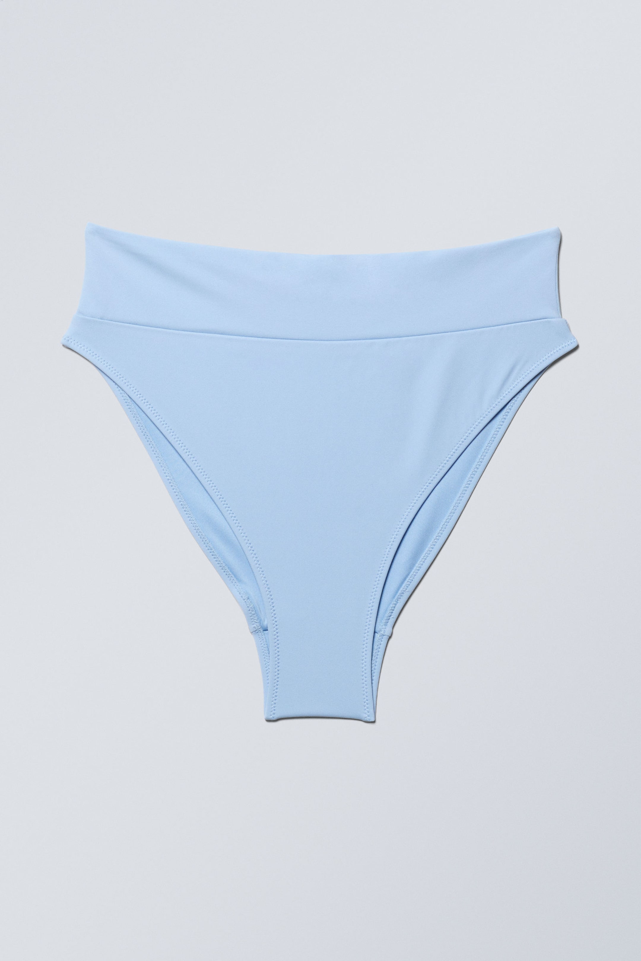 Light Blue - Heat High Waist Bikini Bottoms