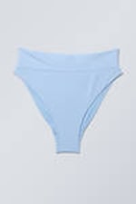 Light Blue - Heat High Waist Bikini Bottoms - 0