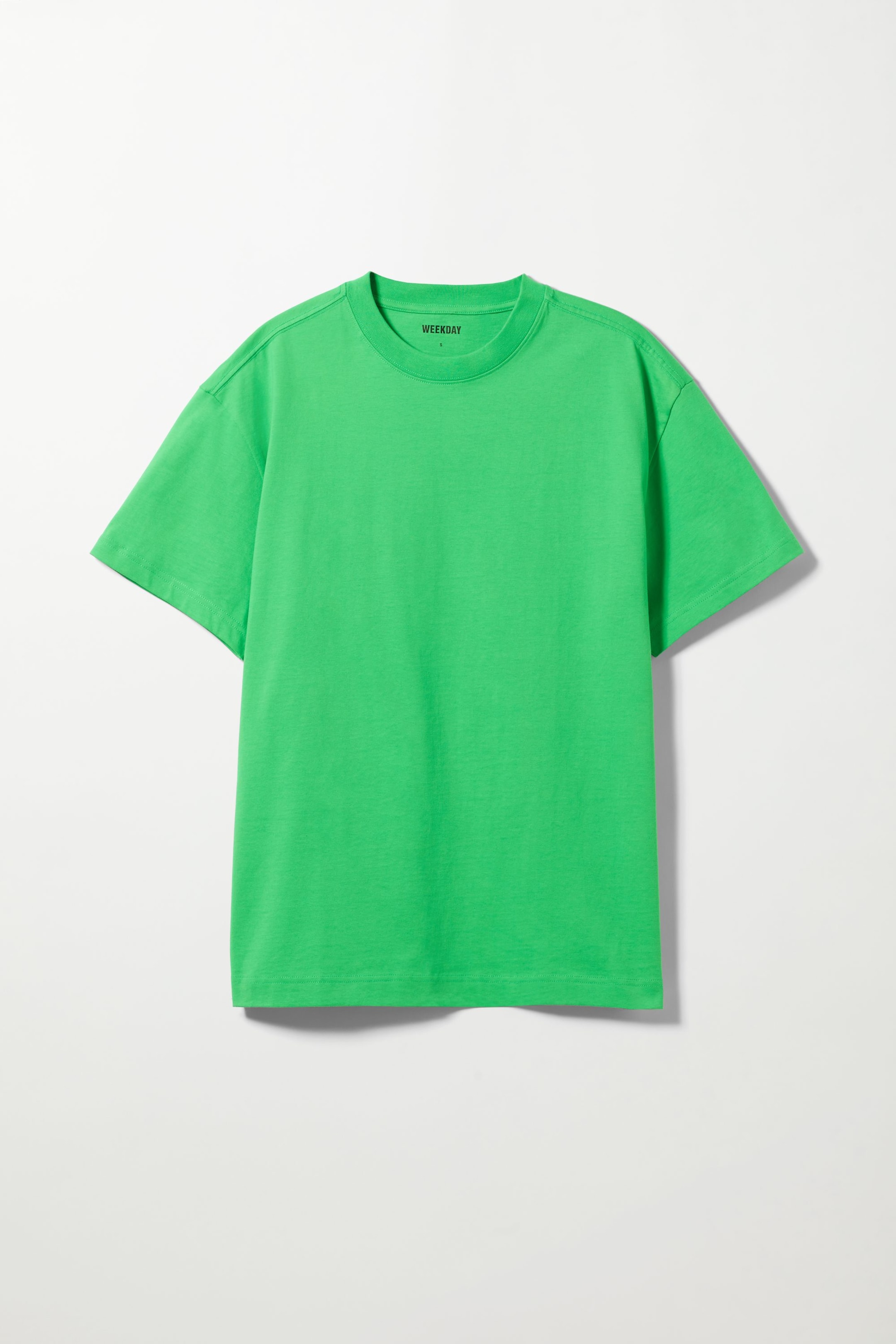 Bright green - Schweres Oversized-T-Shirt - 0
