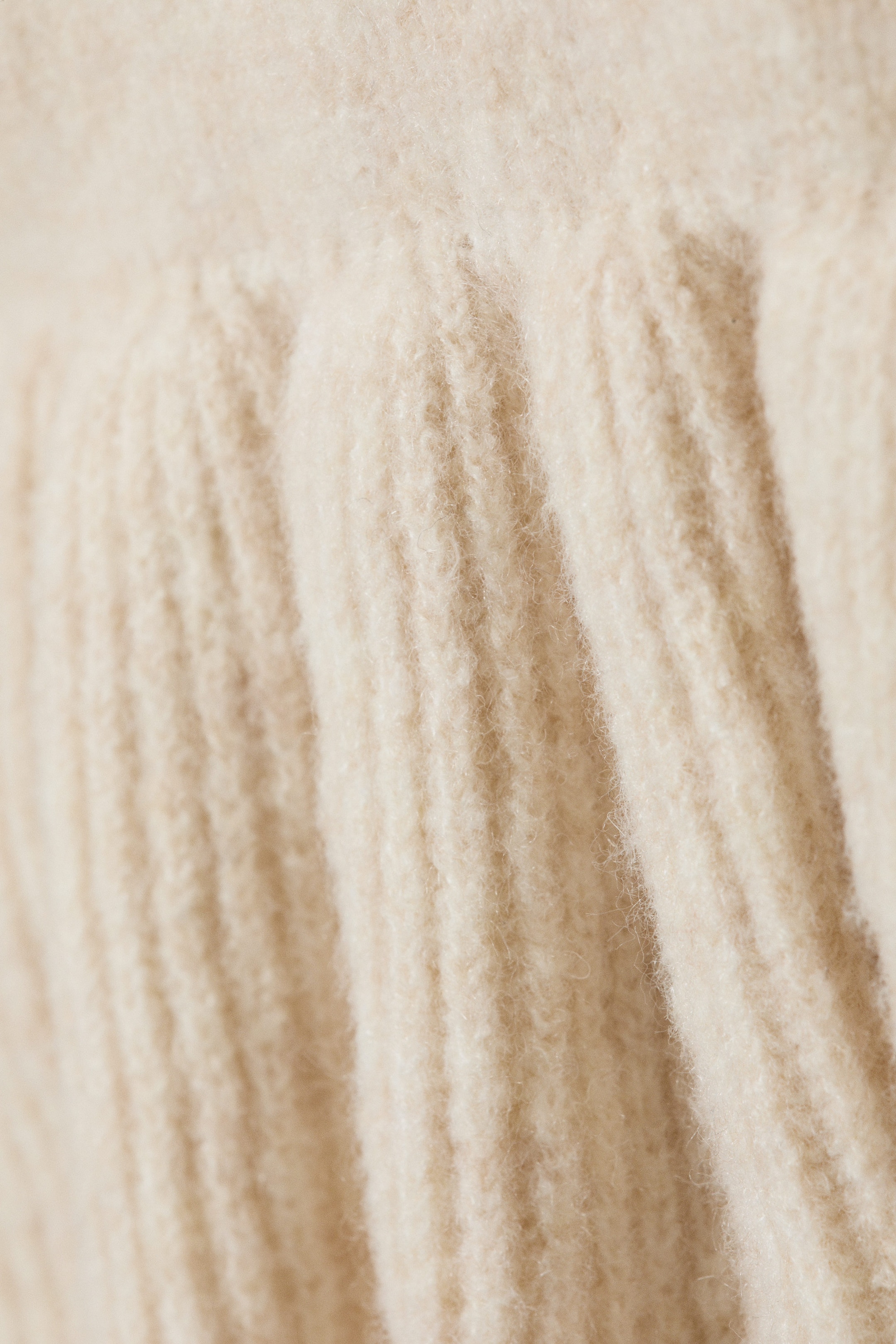 Off-white - Flounced Hem Knitted Sweater - 4