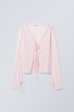 Dusty light pink - Lily Frill Long Sleeve - 0