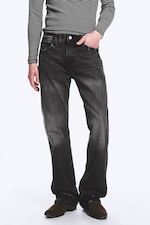Empire Black - Black - Sky low rise regular bootcut jeans - 1
