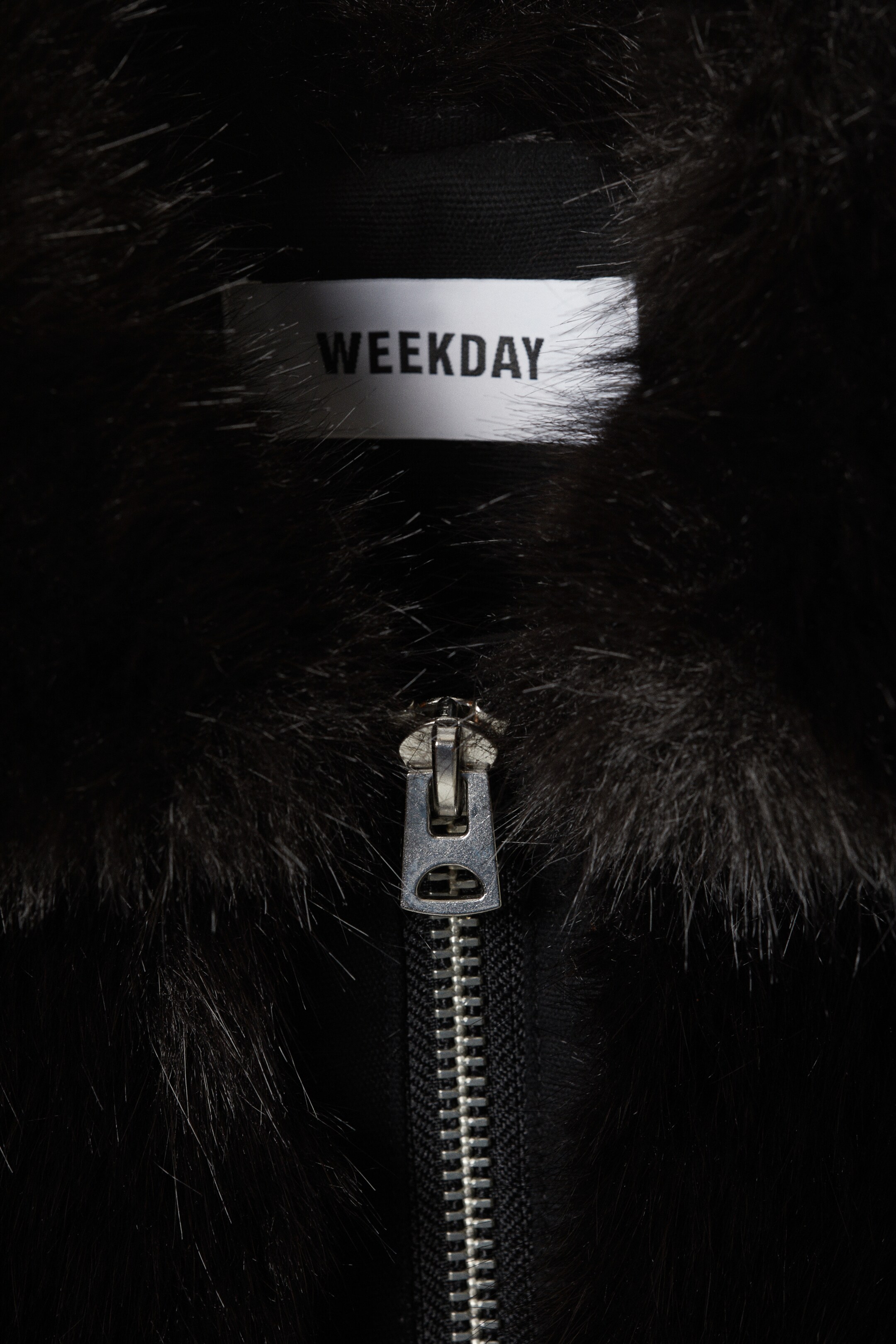 View larger image: Yara Oversized Faux Fur Jacket - Dark Brown - Ladies | H&M GB 2