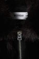 Dunkelbraun - Yara – Oversized-Jacke aus Kunstpelz - 1