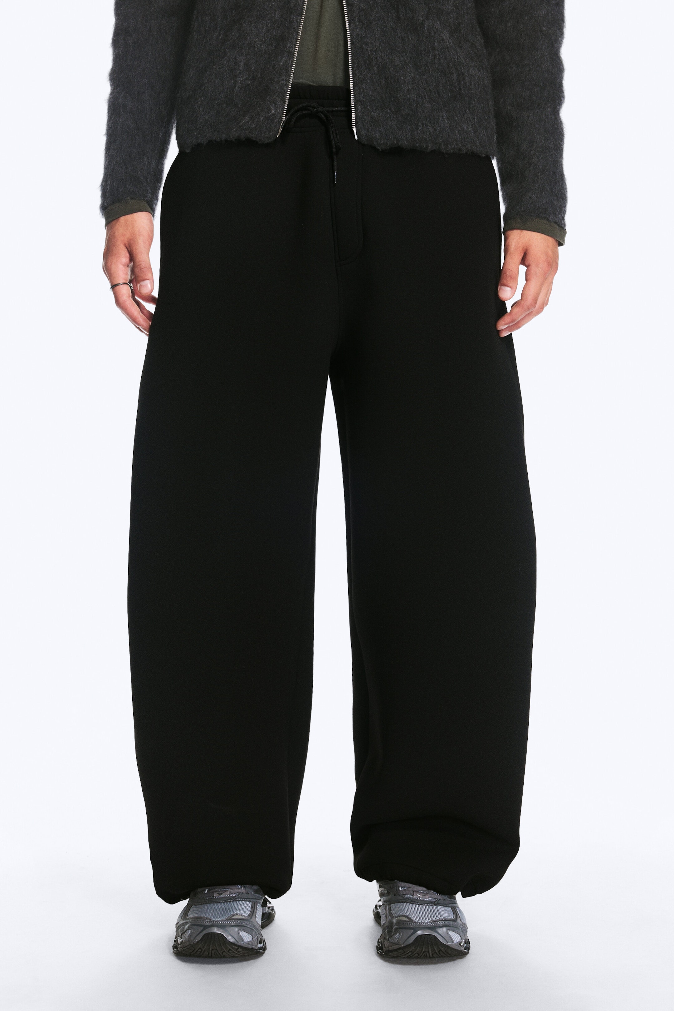 Noir - Pantalon de jogging en scuba Cody - 2