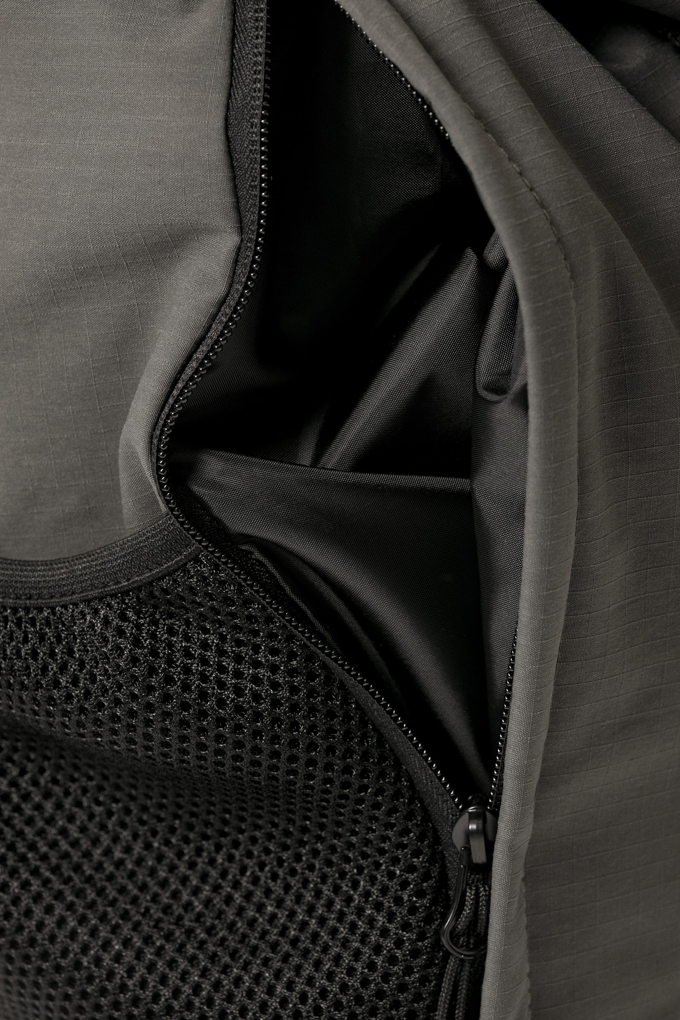 Dark Grey - Utility Crossbody Bag - 6