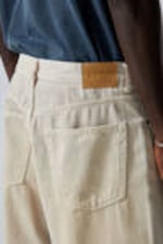 Dirty Beige - Light Beige - Astro Loose Baggy Leg Jeans - 10