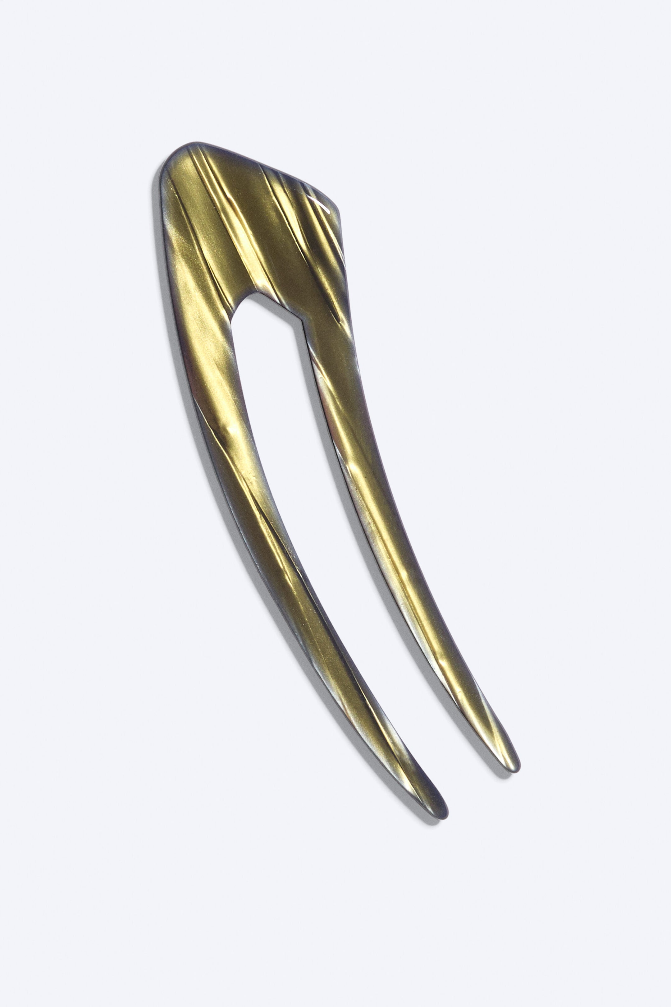 Khaki Green - U-shaped hair pin