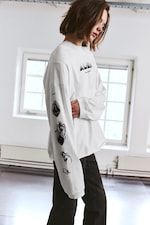 Off-white - Alien Loose-Fit Long-Sleeved T-shirt - 3