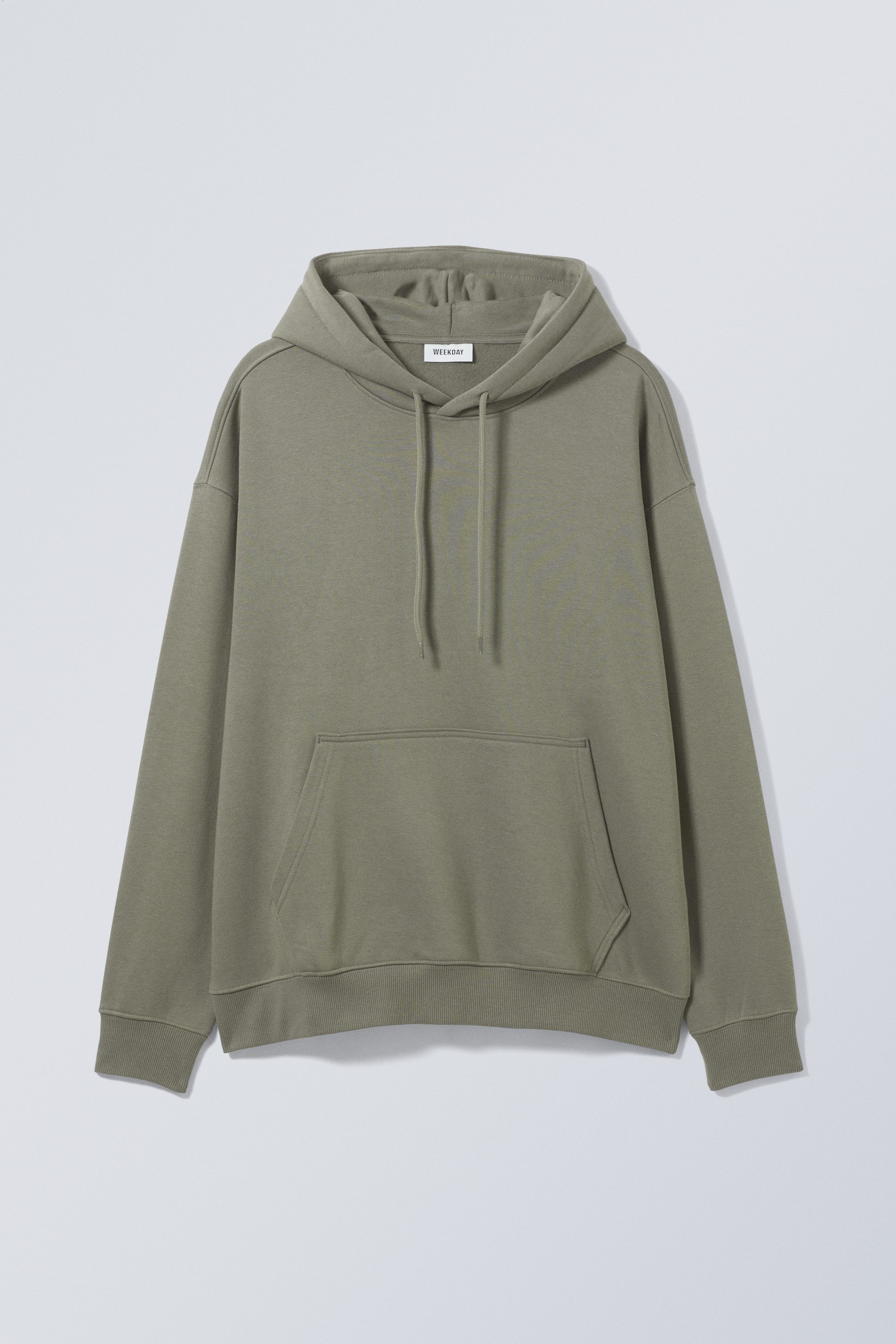 Olive - Oversized Midweight Hoodie - 0