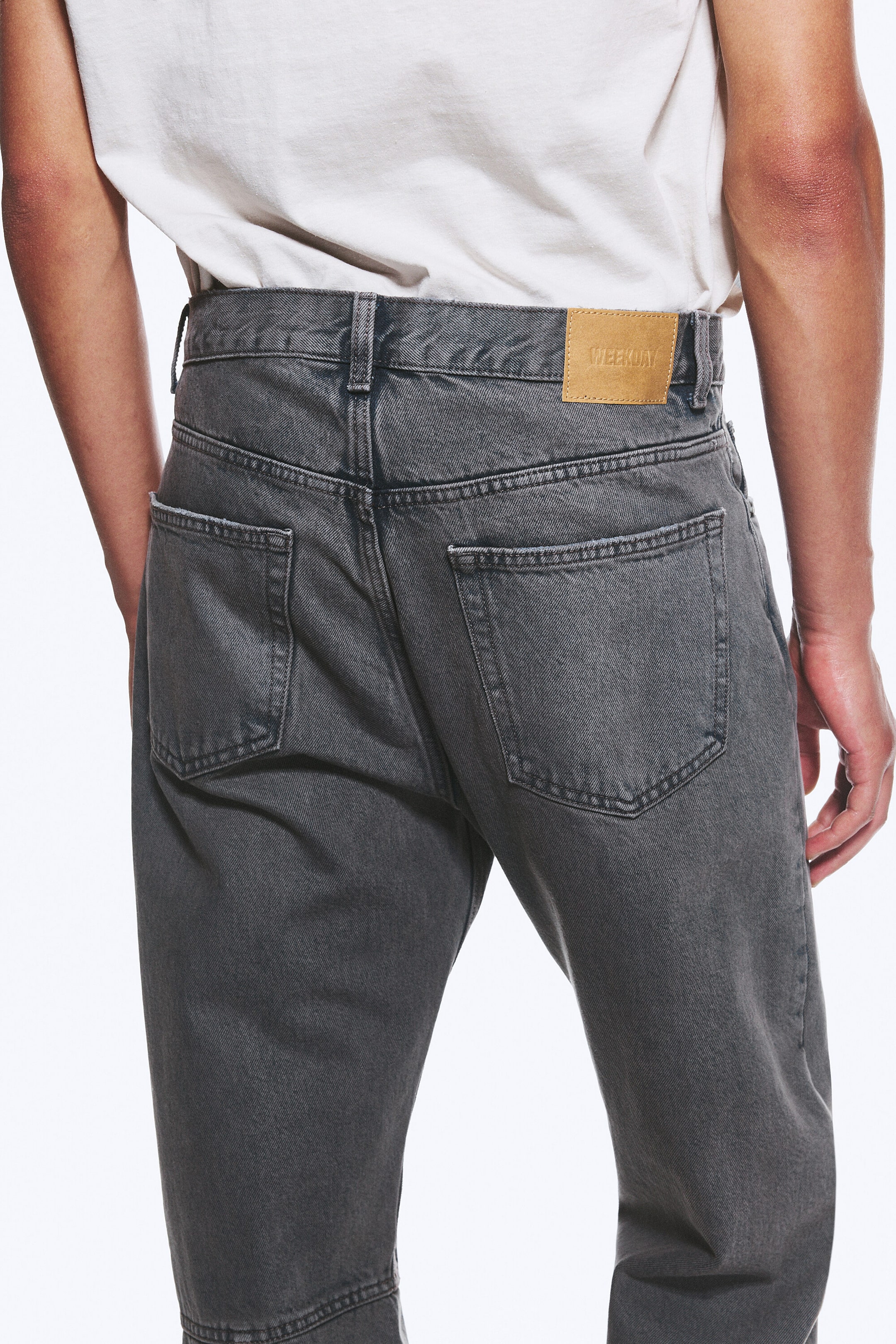 Vulkanblå - Mediumblå - Space Cut Relaxed Straight Leg Jeans - 3