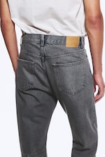 Vulkanblå - Mediumblå - Space Cut Relaxed Straight Leg Jeans - 3