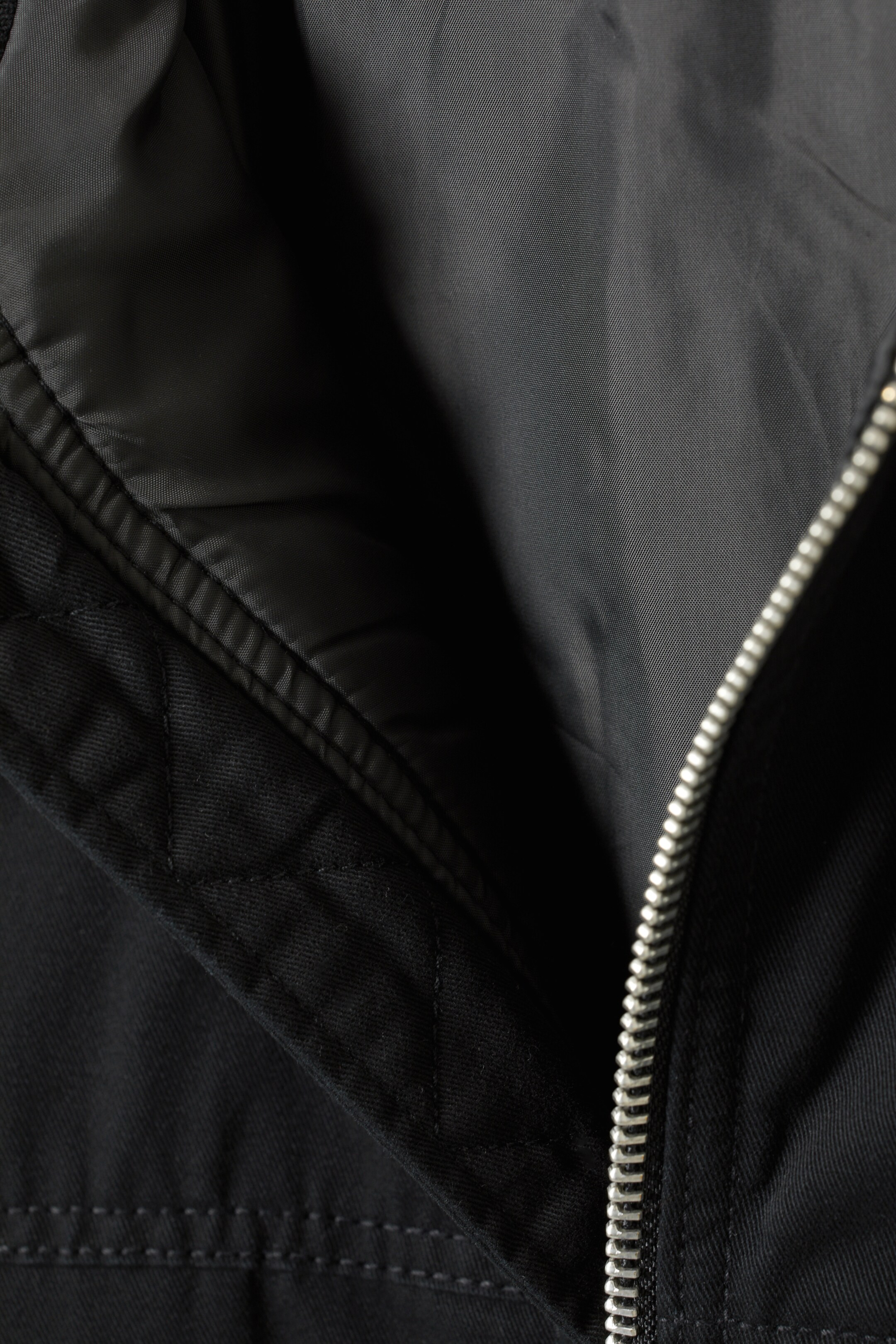 Ingrandisci l'immagine: Relaxed Cotton Bomber Jacket - Black - UOMO | H&M CH 2