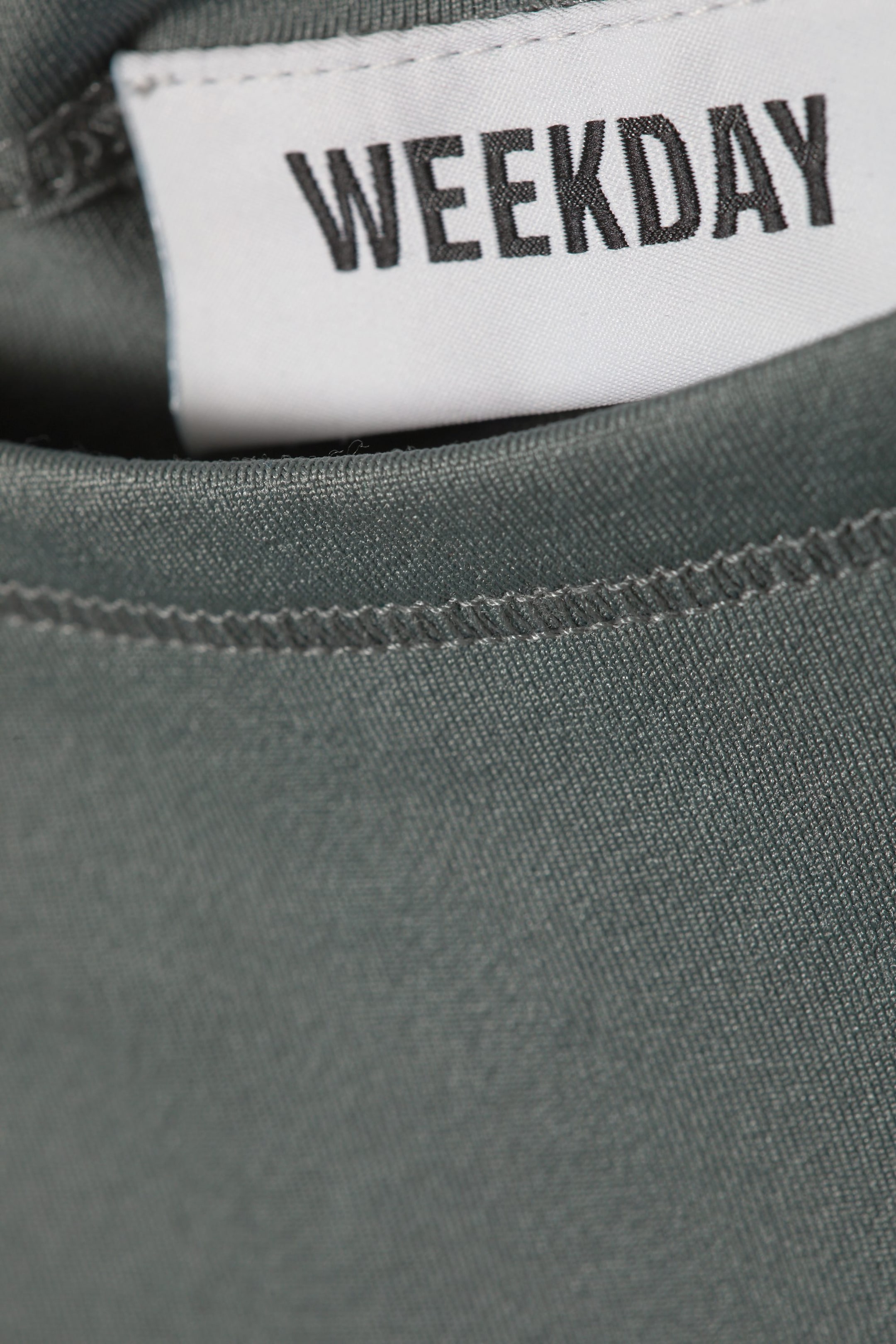 Grijs - Jennifer top met mock neck - 1