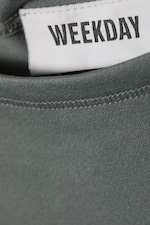 Grijs - Jennifer top met mock neck - 1