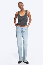 Lip Blue - Light Blue - Nova Low Rise Slim Bootcut Jeans - 0