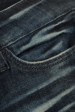 Morbid Blue - Dunkelblau - Booty Bei Low Rise Skinny Bootcut Jeans - 6
