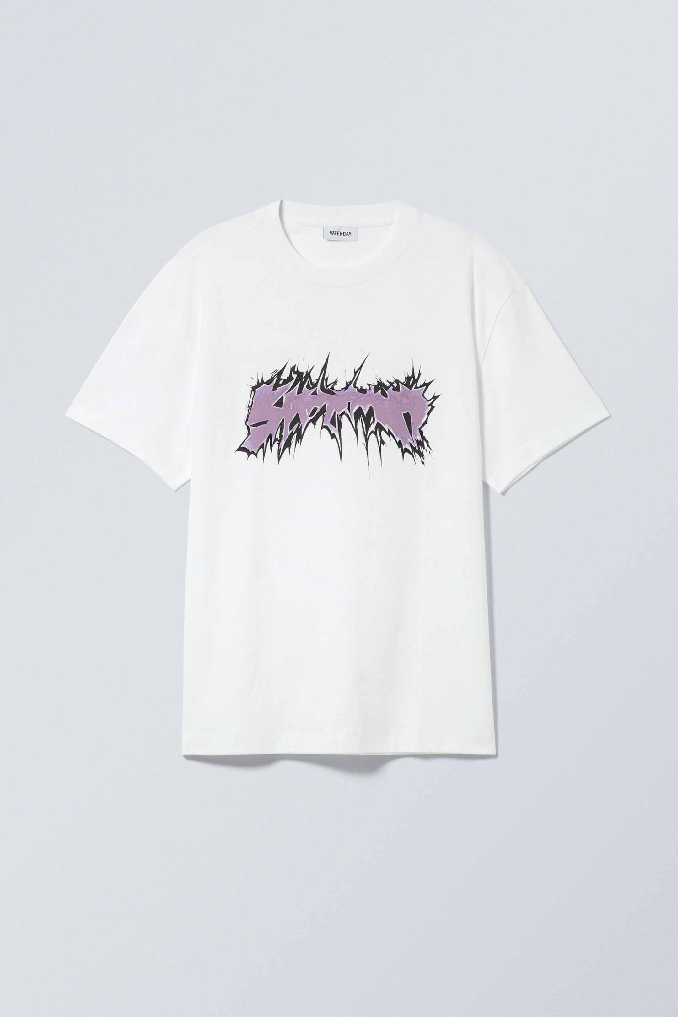 "Abstract 3000" - Oversized-T-Shirt mit Grafikprint - 0