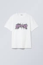 "Abstract 3000" - Oversized-T-Shirt mit Grafikprint - 0