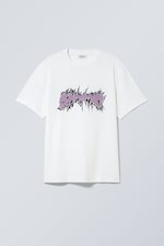 "Abstract 3000" - Oversized-T-Shirt mit Grafikprint - 0