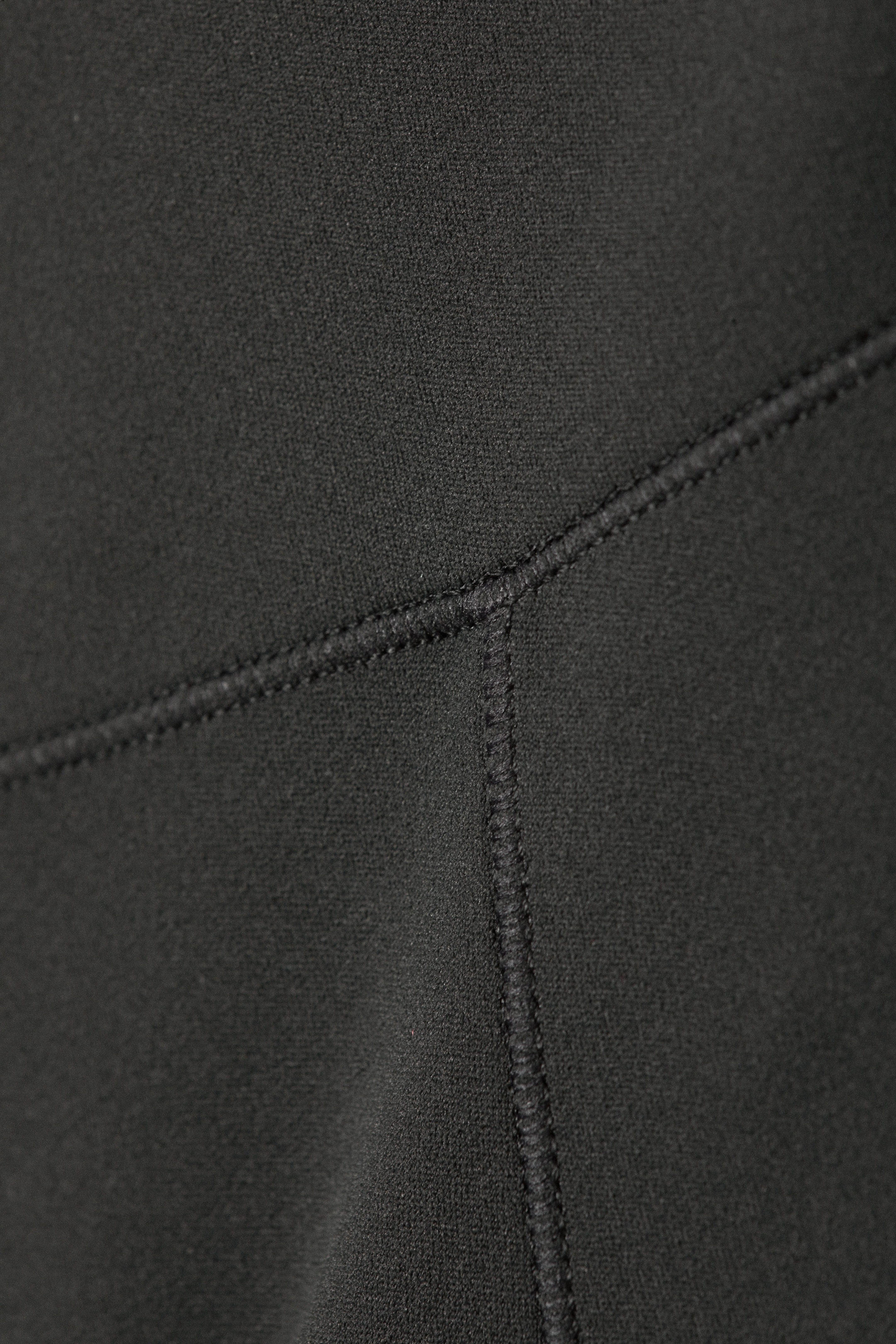 Dark Grey - High Waisted Sports Tights - 1