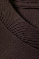 Tvättad mörkgrön - Lös Boxig T-shirt - 5