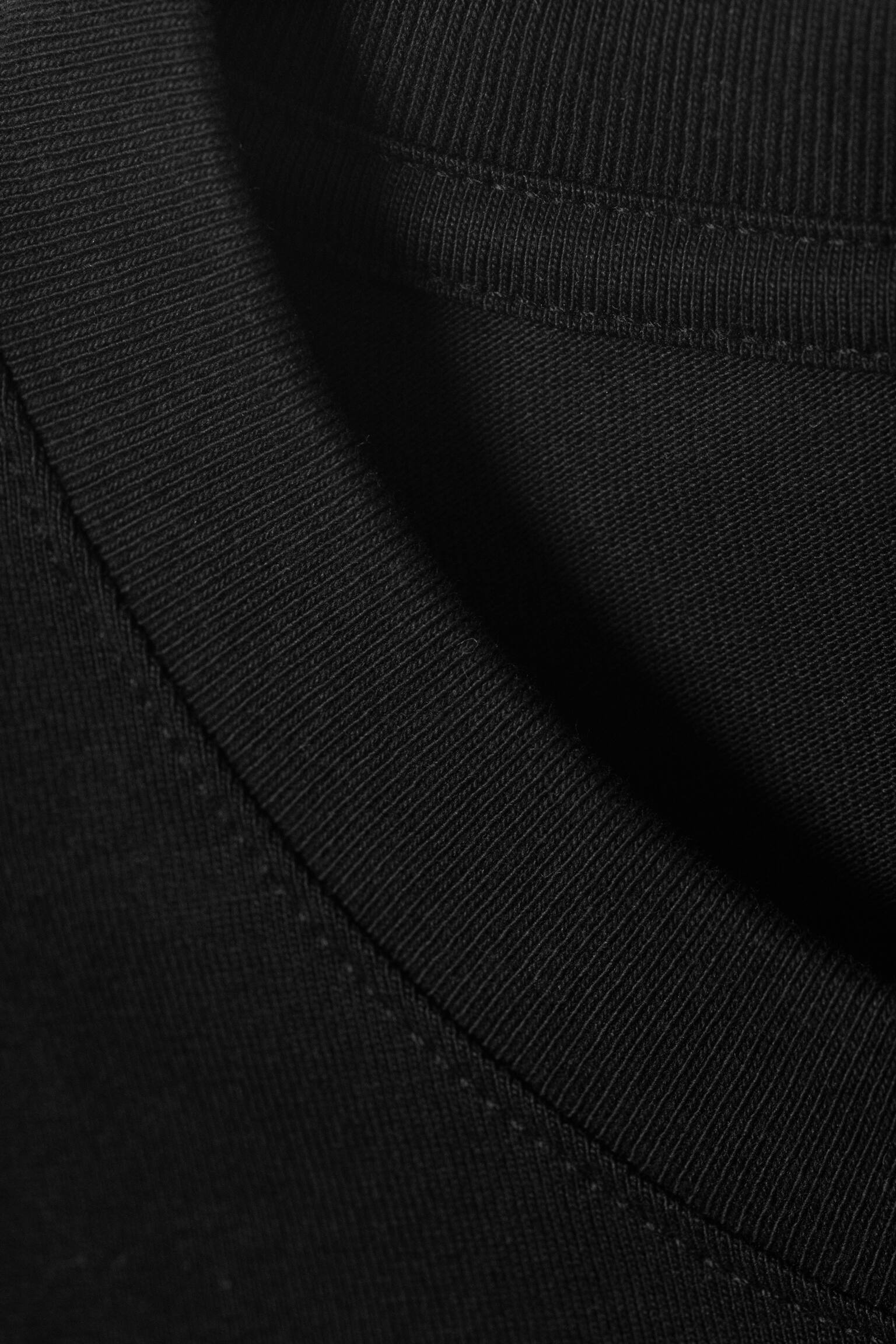 T-shirt épais carré court - Noir/Blanc/Gris foncé/Bleu marine foncé/Gris clair - 4