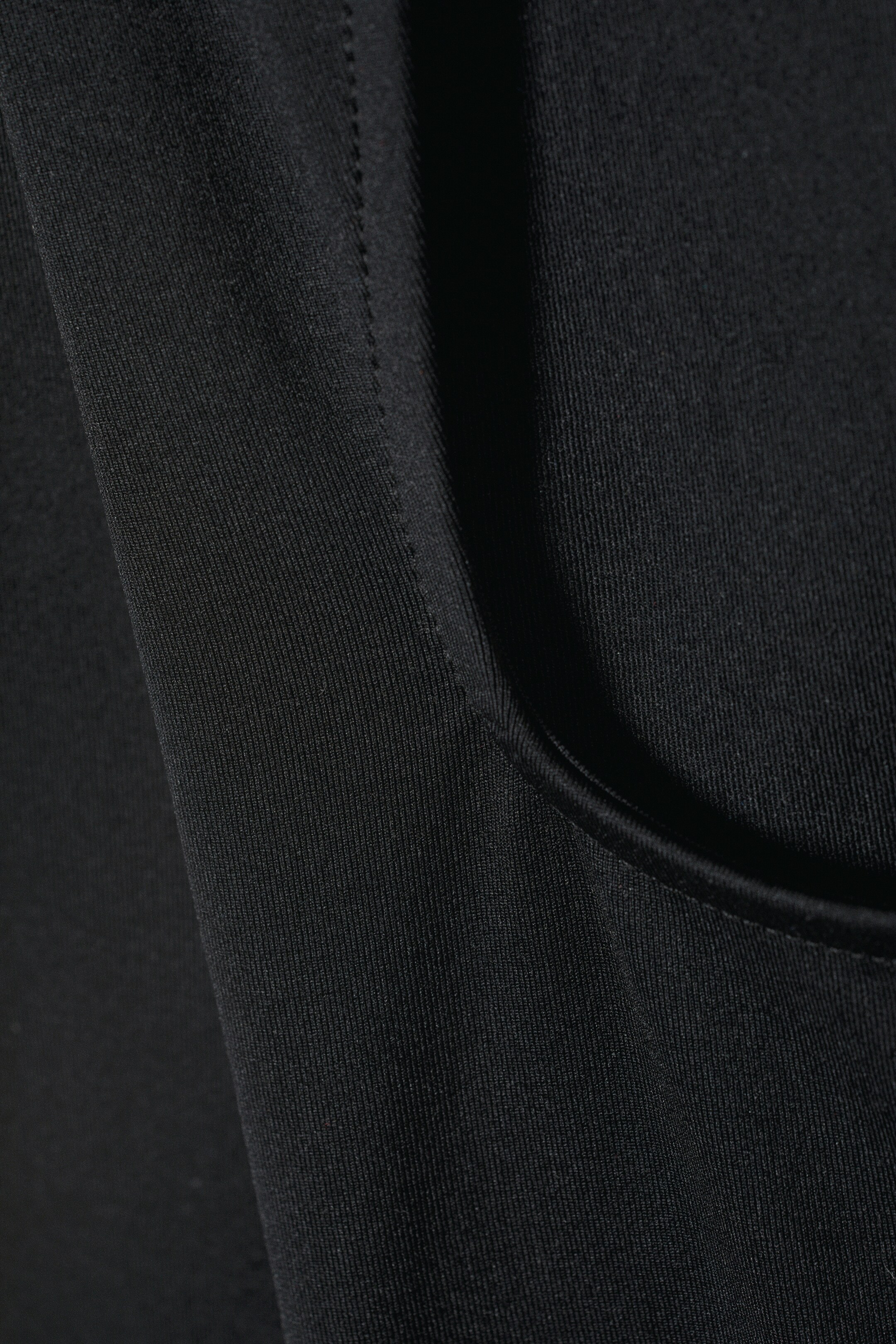 Ingrandisci l'immagine: Square Neck Longsleeve Top - Black - DONNA | H&M CH 2