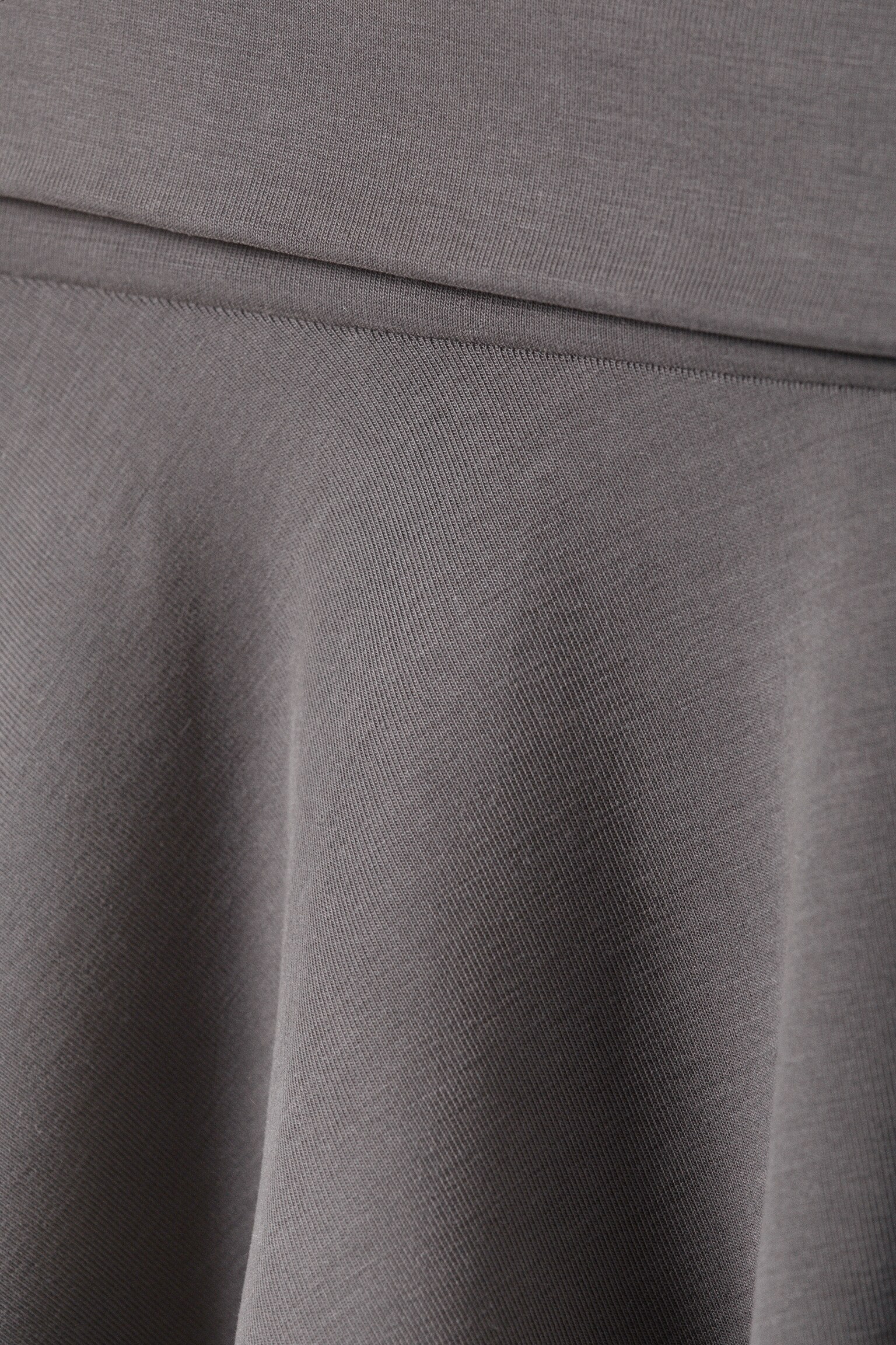 Minifalda de talle en la cintura con vuelo - Topo oscuro/Azul oscuro/Negro - 2
