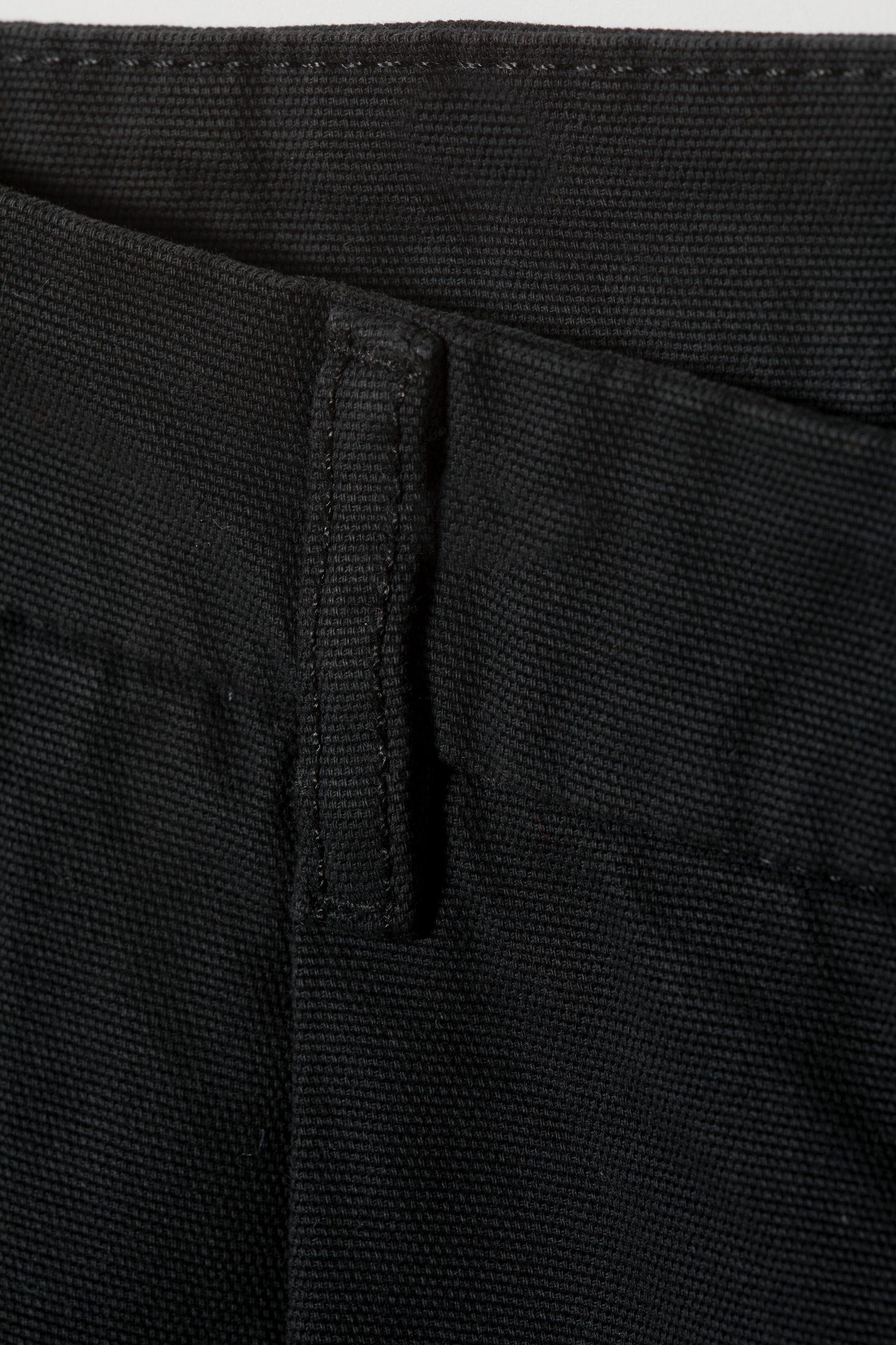 nikolas wide trousers - Black | Weekday EU