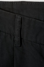 Schwarz - Hose Nikolas mit weitem Bein - 1